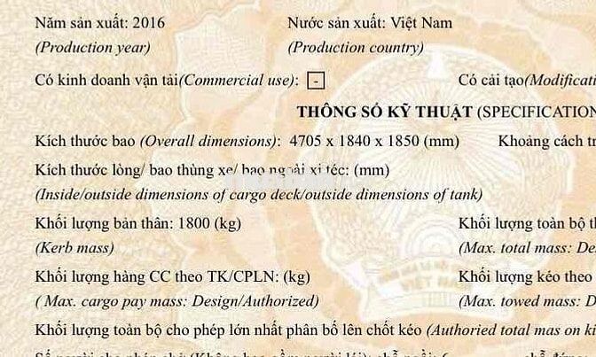 Toyota Fortuner 2016 Dầu Bạc