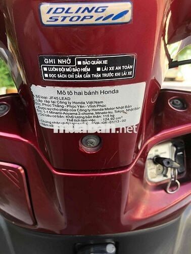 Honda Lead 2013 Đỏ