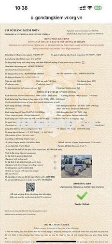 MercedesSprinter 313 2008 tải van chính chủ