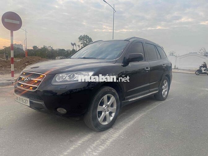 Hyundai Santafe 2006 SLX 2.2 AT Đen ful dầu