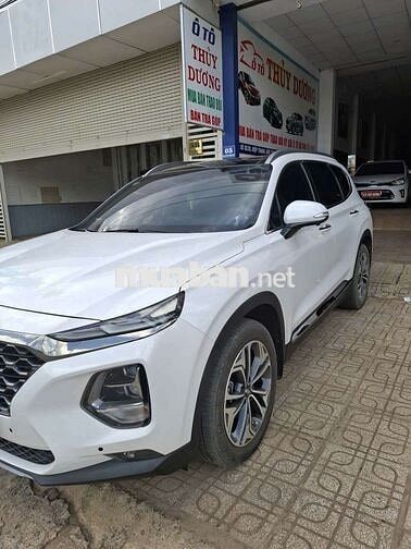 Hyundai SantaFe Dầu 2.2 Hai Cầu Premium Trắng