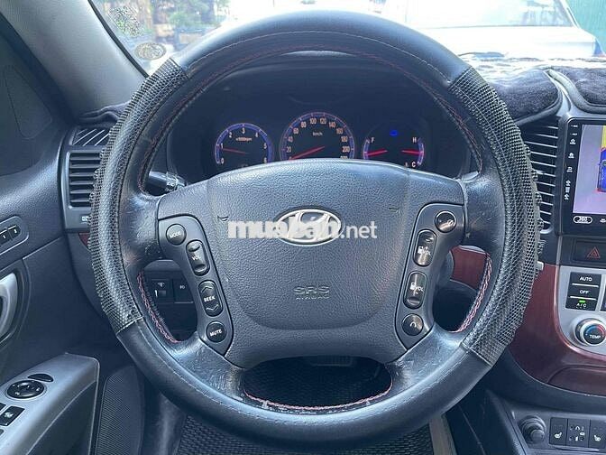 Hyundai Santafe 2006 SLX 2.2 AT Đen ful dầu