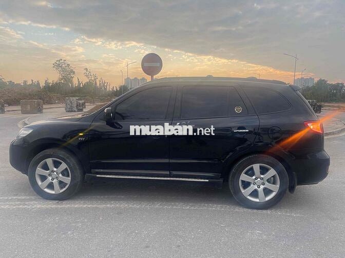 Hyundai Santafe 2006 SLX 2.2 AT Đen ful dầu