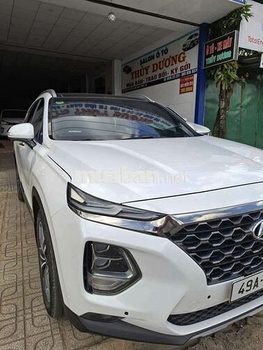 Hyundai SantaFe Dầu 2.2 Hai Cầu Premium Trắng