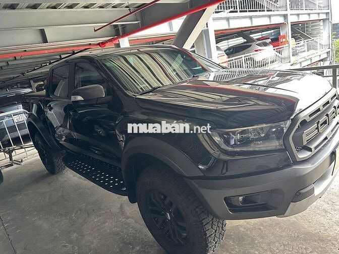 Ford Ranger Raptor 2.0L 4x4 2020 Đen, vay NH 75%