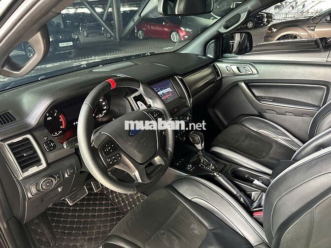 Ford Ranger Raptor 2.0L 4x4 2020 Đen, vay NH 75%