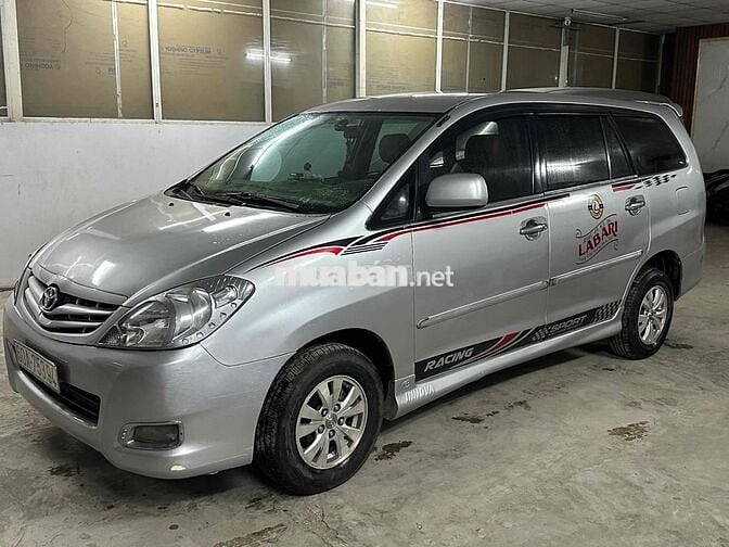 Toyota Innova 2008 J up full G Bạc