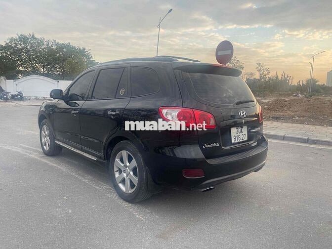 Hyundai Santafe 2006 SLX 2.2 AT Đen ful dầu