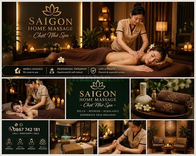 Massage Tận Nơi TP.HCM | Body - Vai Gáy - Thần Kinh Tọa 