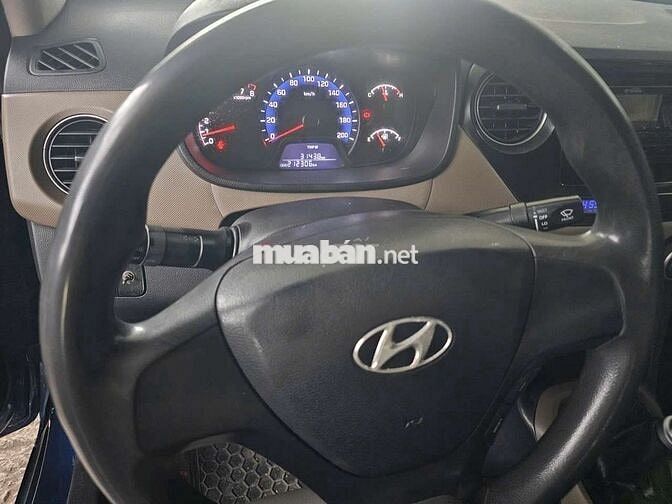 Hyundai i10 2017 Số sàn Xanh