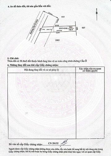 HỈ TỪ 490 TRIỆU – SỞ HỮU NGAY ĐẤT MẶT TIỀN ĐƯỜNG CẦU Ô, SÁT KCN PHƯỚC 