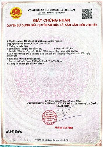 HỈ TỪ 490 TRIỆU – SỞ HỮU NGAY ĐẤT MẶT TIỀN ĐƯỜNG CẦU Ô, SÁT KCN PHƯỚC 