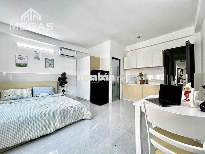 CHO THUÊ STUDIO CỬA SỔ LỚN - FULL NỘI THẤT MỚI NGAY TRUNG TÂM QUẬN 3