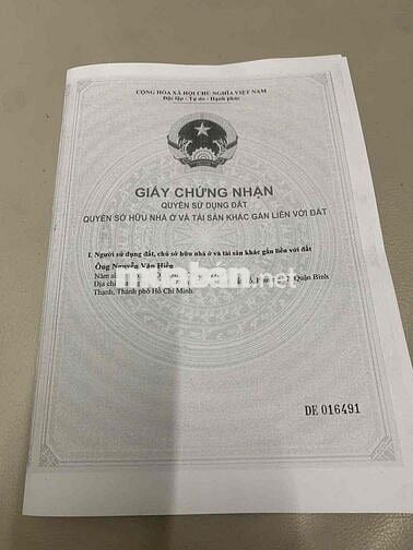 BÁN GẤP 240M2 ĐẤT (CÓ NHÀ CẤP 4) PHÚ QUỚI, LONG HỒ - 790 TR