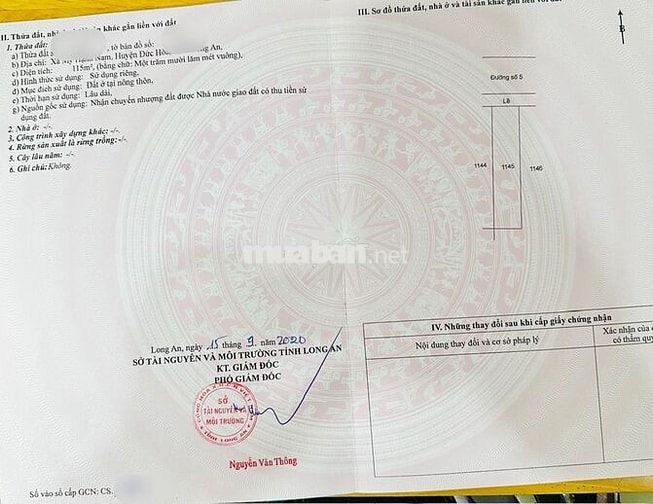 BÁN ĐẤT NỀN THỔ CƯ KDC MỸ HẠNH HOÀNG GIA - SỔ HỒNG RIÊNG CHÍNH CHỦ