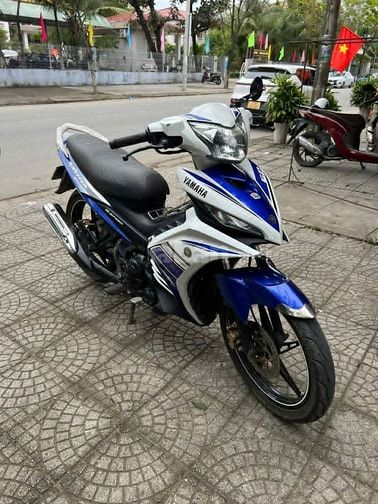 xe Yamaha Exciter 2013 xanh trắng côn tay