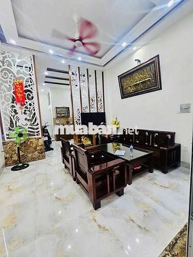 NHÀ ĐẸP KHU BÀU CÁT SÁT MẶT TIỀN 42M2 3 TẦNG