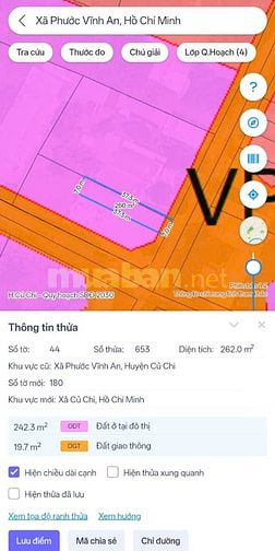 BÁN ĐẤT SỔ HỒNG RIÊNG – PHƯỚC VĨNH AN, CỦ CHI