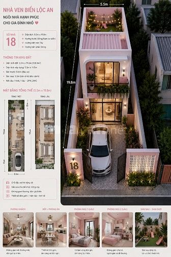 Bán lô đất thổ cư giá rẻ nhanh còn kịp view biển Lộc An