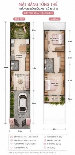 Bán lô đất thổ cư giá rẻ nhanh còn kịp view biển Lộc An