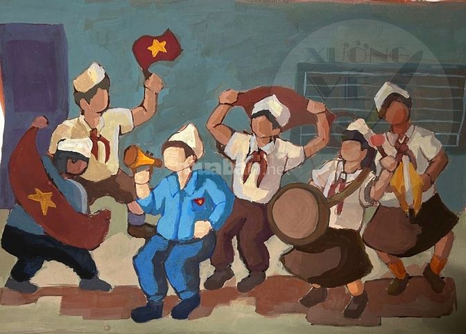 Lớp vẽ luyện thi bố cục màu quận 2
