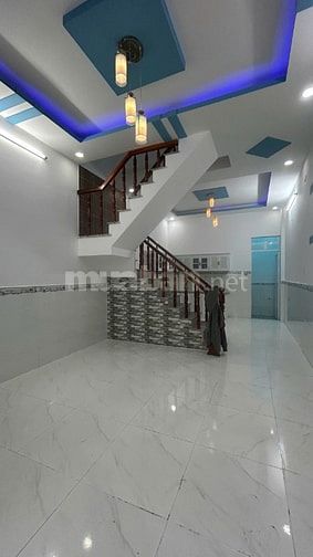 Bán nhà 1 trệt 1 lầu Xuân Thới Sơn Hóc Môn đường Nguyễn Văn Bứa 