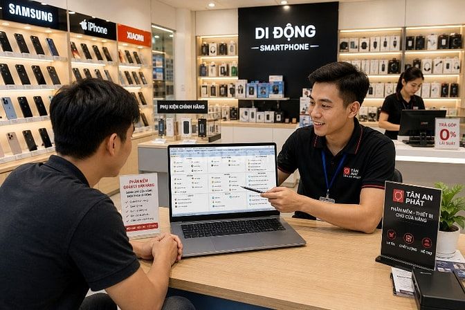 PHẦN MỀM QUẢN LÝ CỬA HÀNG ĐIỆN THOẠI ☎️ 0946.111.675