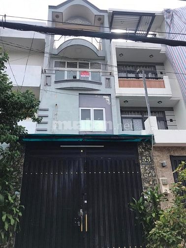 Nhà MT đường số 16, khu Tên Lửa, 4x20m, 2 lầu, giá 15 triệu/tháng