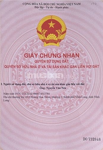 Cần bán 1 lô đất tại chợ Hóa An phường Biên Hòa, Diện tích 4202 m2
