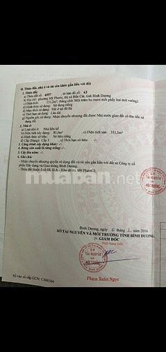Bán nhà phố 3 tầng, ngay vòng xoay Mỹ phước 2