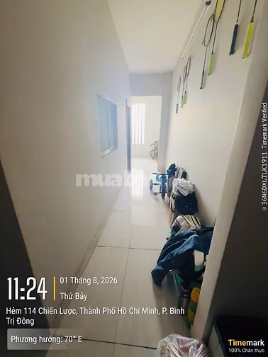 Bán nhà hẻm 7m đường Chiến Lược, Phường Bình Trị Đông, TP. Hồ Chí Minh