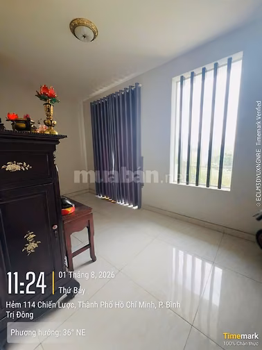 Bán nhà hẻm 7m đường Chiến Lược, Phường Bình Trị Đông, TP. Hồ Chí Minh