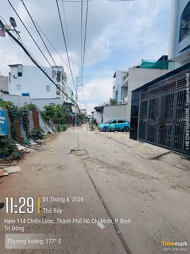 Bán nhà hẻm 7m đường Chiến Lược, Phường Bình Trị Đông, TP. Hồ Chí Minh