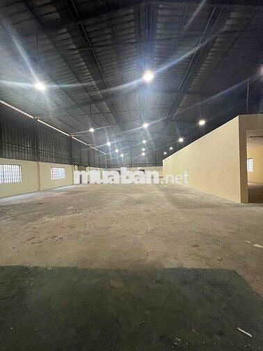 Cho thuê kho xưởng 3200m Có PCCC Trạm Điện chỉ 80 triệu