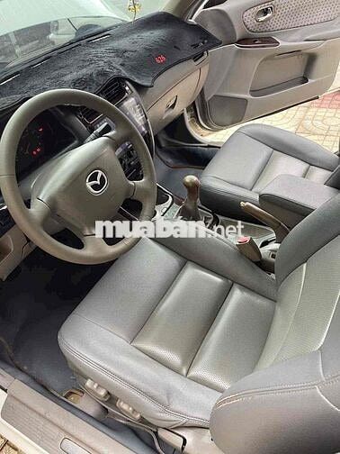Mazda 626 2002 Số sàn Trắng