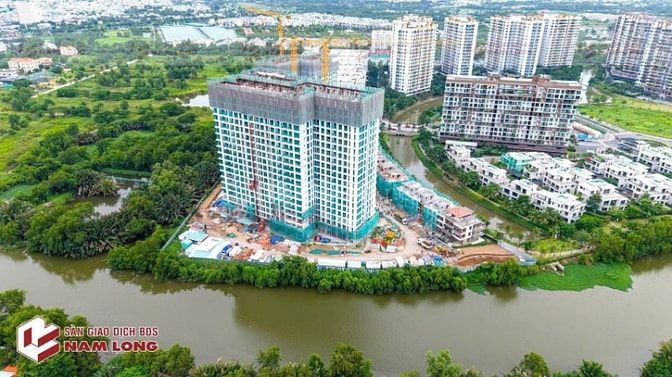 Căn 2PN Trellia Cove suất nội bộ chủ đầu tư Nam Long, view sông 