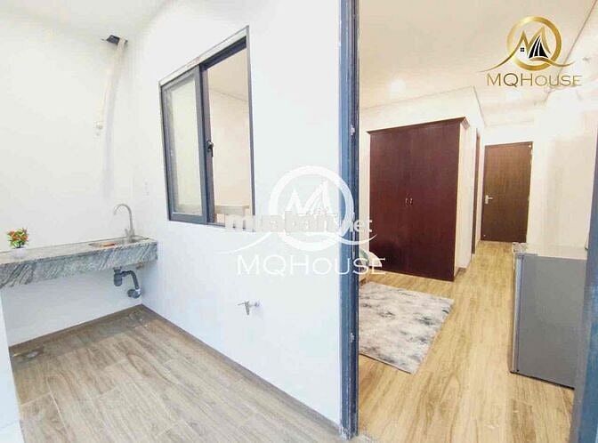 CHO THUÊ CĂN HỘ 1PN FULL NT, BAN CÔNG - TÁCH BẾP - SÂN BAY - TÂN BÌNH