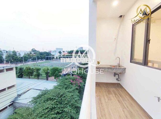 CHO THUÊ CĂN HỘ 1PN FULL NT, BAN CÔNG - TÁCH BẾP - SÂN BAY - TÂN BÌNH