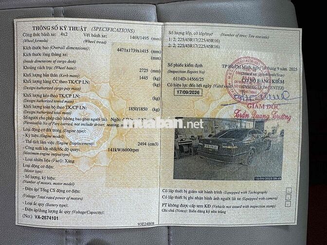 BMW 325i Đỏ 2.5L 4 chỗ