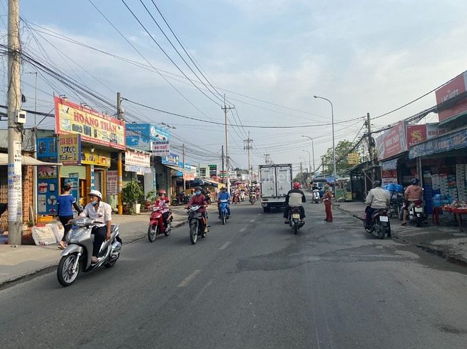 Thanh lý 985 triệu, 110m2 thổ cư, đường nhựa, Tân Phú Trung, Củ Chi