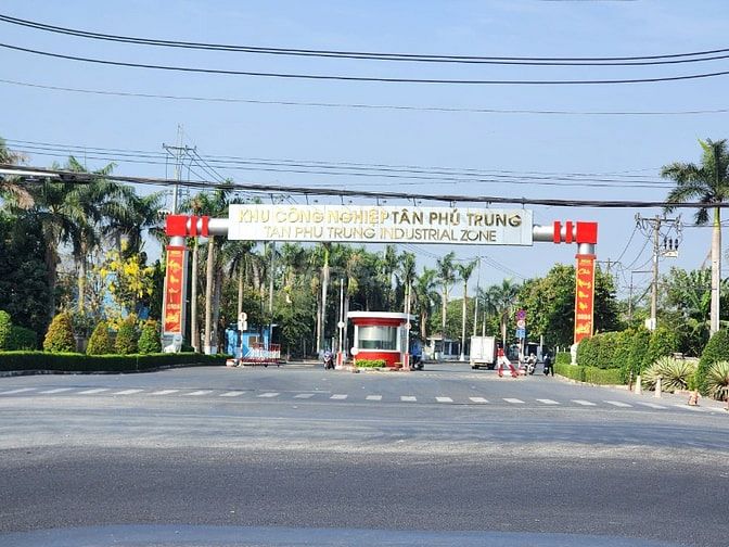 Thanh lý 985 triệu, 110m2 thổ cư, đường nhựa, Tân Phú Trung, Củ Chi