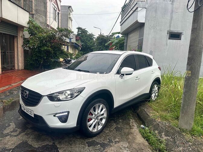 Mazda CX5 2014 Trắng 10 vạn