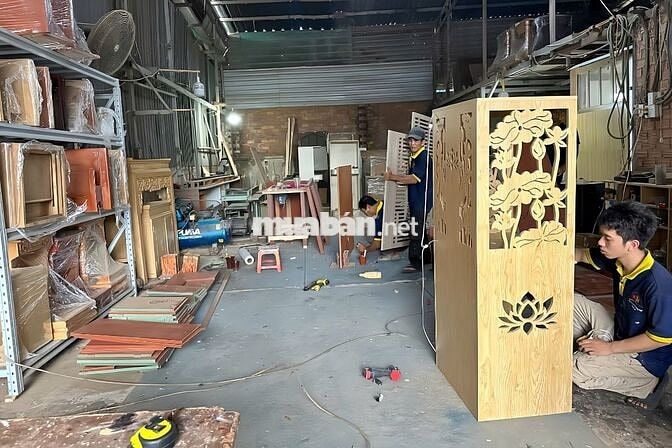 CẦN TUYỂN THỢ ĐÓNG HÀNG, PHỤ MỘC XƯỞNG NỘI THẤT GỖ