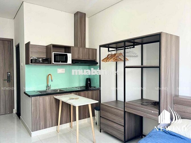 CĂN HỘ STUDIO CỬA SỔ LỚN FULL NỘI THẤT HIỆN ĐẠI SIÊU THOÁNG