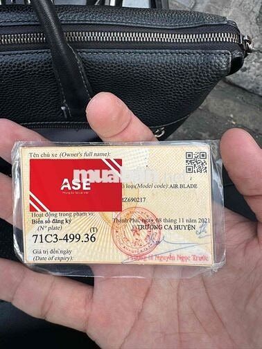 Honda Air Blade 2021 Đen 54783 km