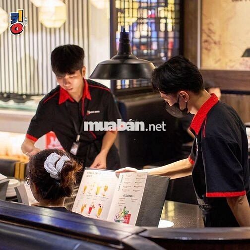 PHỤC VỤ NHÀ HÀNG KINGBBQ - VẠN HẠNH MALL - QUẬN 10