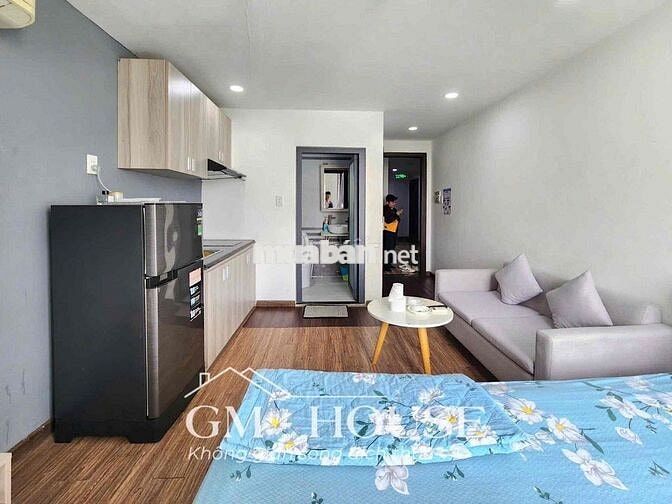 Căn Stu Ban Công 33m2 FullNT Có Thang Máy, Hầm Xe, Bảo Vệ 24/7