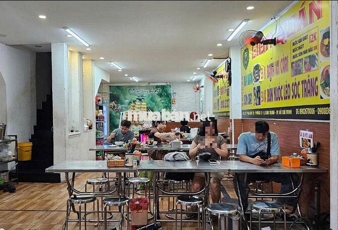 Mặt Tiền Phan VĂn Trị Ngang 5.5m Có 2 Tầng Vỉa Hè Rộng Cho KD Quán Ăn
