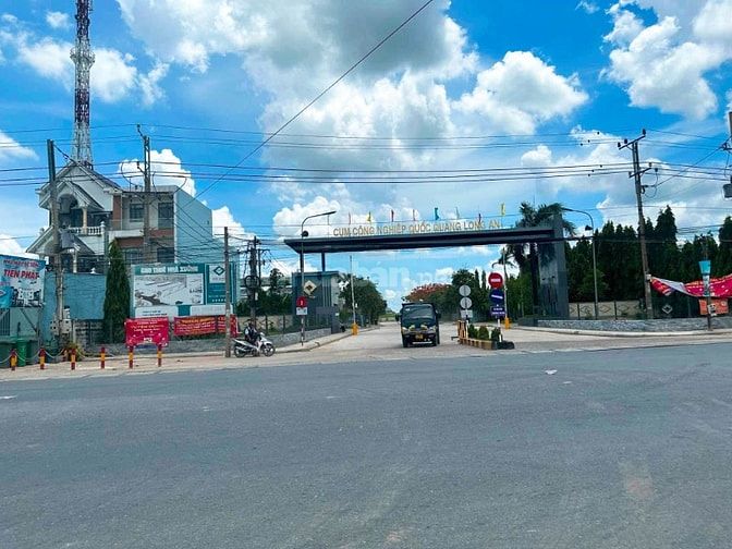 bán nền full thổ cư , sổ hồng riêng , giá rẻ chỉ 780tr  kcn thịnh phát