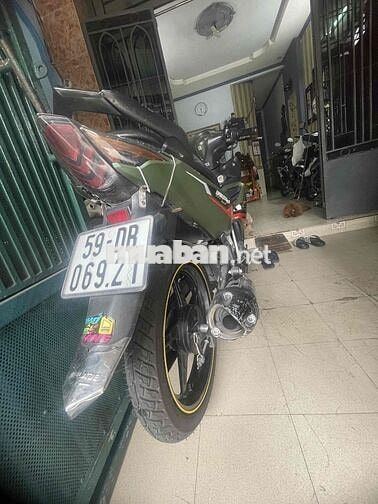 xe máy 50c DETECH Exciter 2023 Xanh rêu